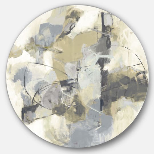 Designart - Glam Cream Dream III